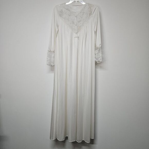 Vintage OLGA Nightgown And Robe Set Size PETITE - Picture 3 of 11